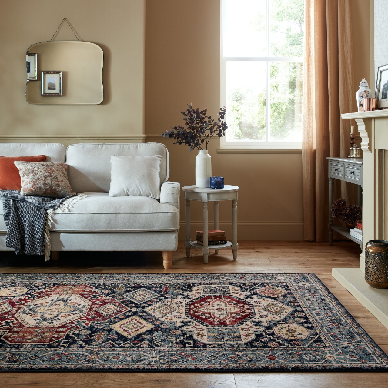 Covor Sincerity Royale Gillingham Albastru 200X290 cm, Flair Rugs