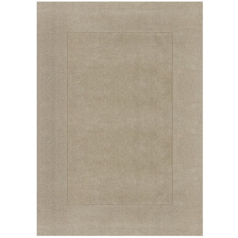 Covor Textured Wool Border Natural 160X230 cm, Flair Rugs - 1 | YEO