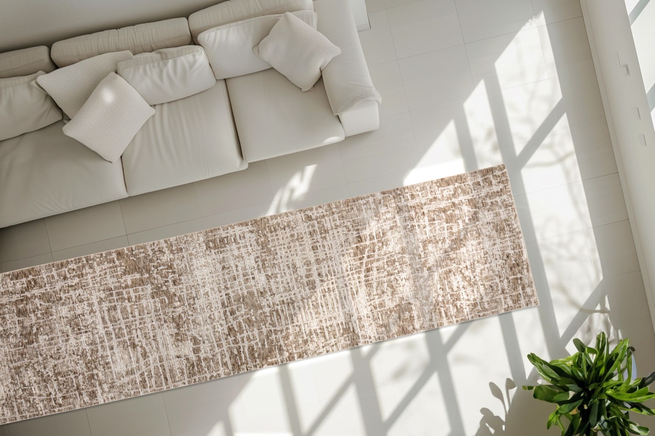 Covor traversa Bella Taupe 80x300 cm - 2 | YEO