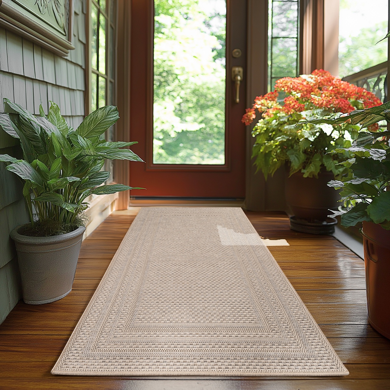 Covor traversa Desert V4 Bej 80x150 cm - 1 | YEO