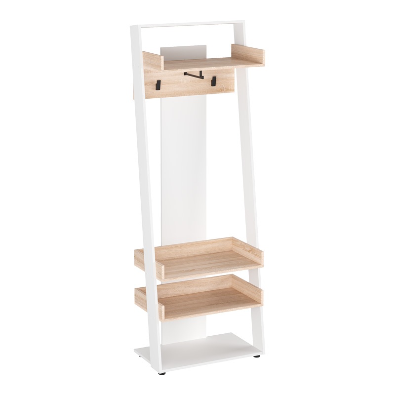 Cuier Sciove Alb 70x40x200 cm