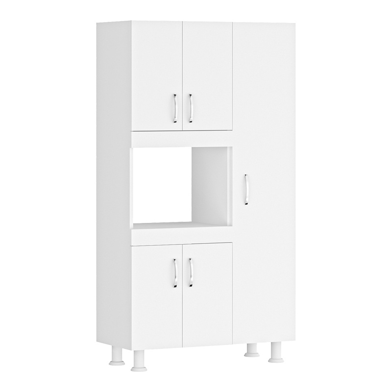 Dulap de bucatarie Defne, Pako World, Alb, 89x37x160 cm