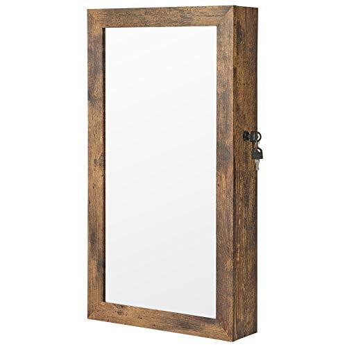 Dulap pentru bijuterii, Songmics, Maro, 67.3x9.7x37.2 cm - 1 | YEO