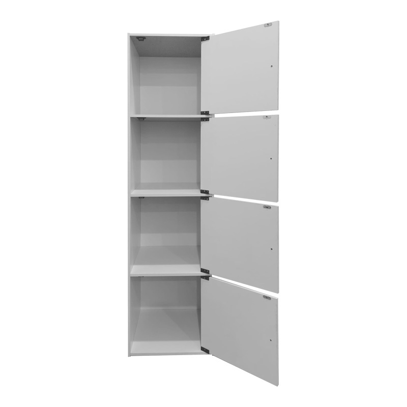 Dulap soldat Gabino Alb 40x39x158 cm - 1 | YEO