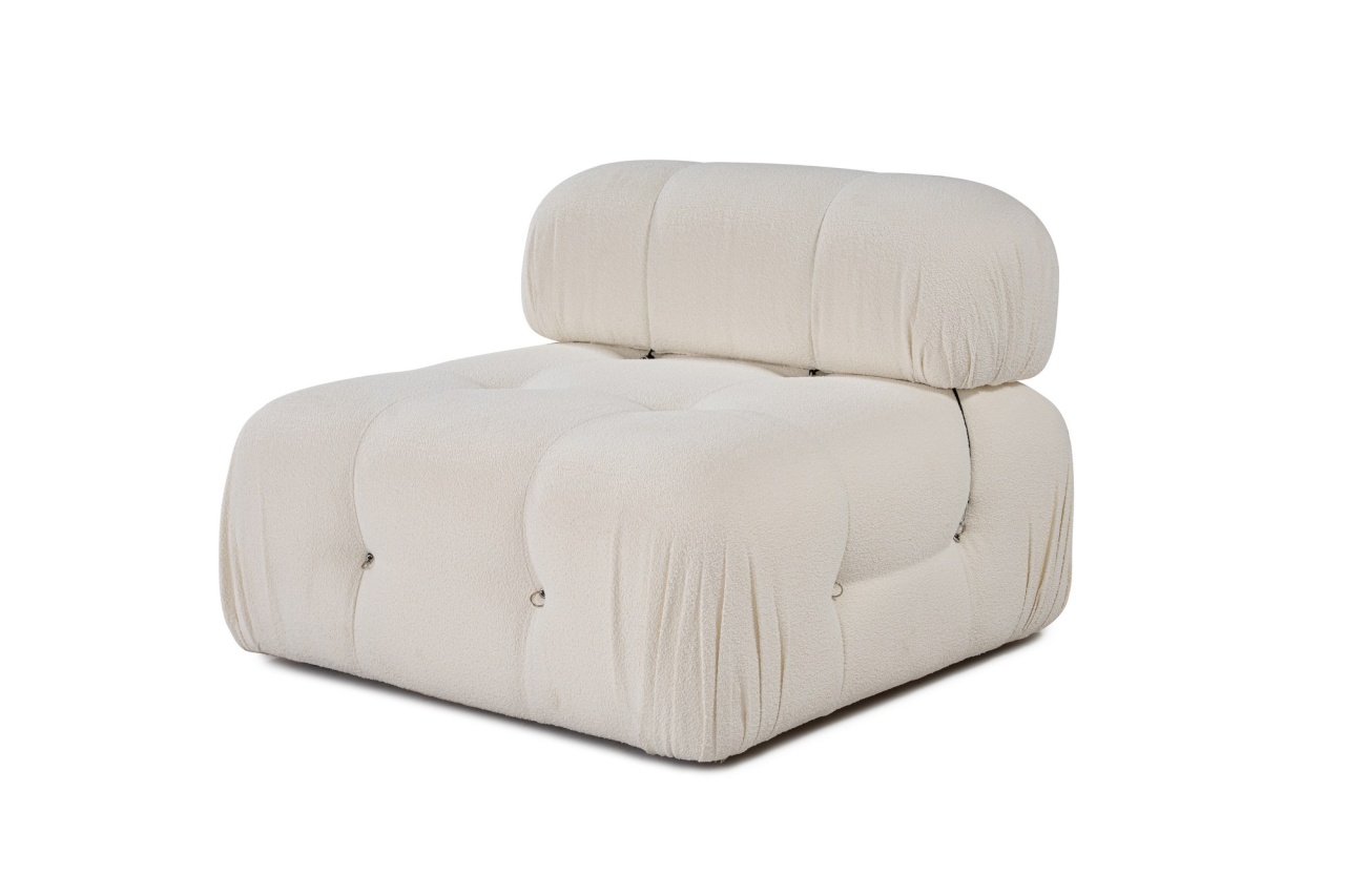 Fotoliu modular Bubble Alb - 4 | YEO