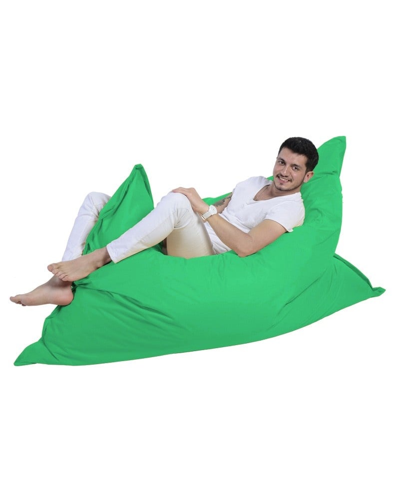 Fotoliu puf de gradina Giant Cushion Verde 180x140x30 cm