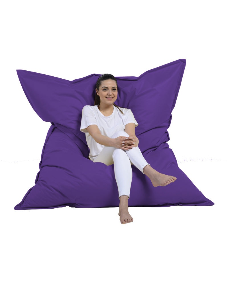 Fotoliu puf de gradina Giant Cushion Violet 180x140x30 cm