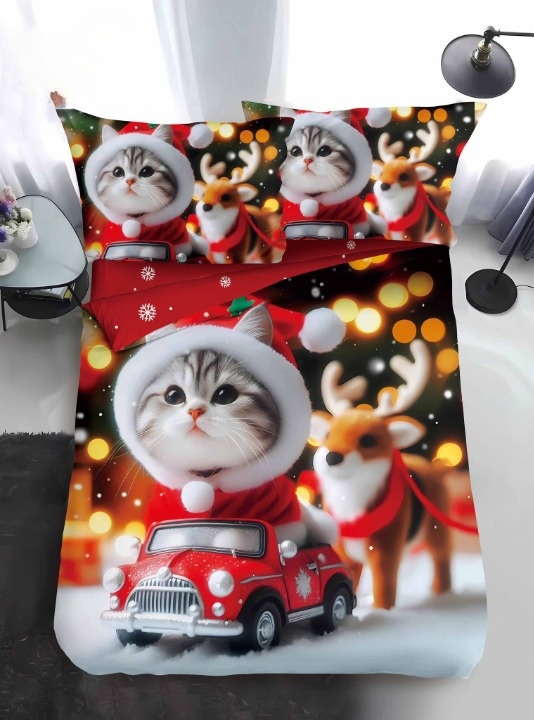 Lenjerie Craciun pentru 1 persoana Xmas V63 (Finet)