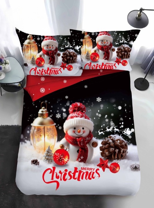 Lenjerie Craciun pentru 1 persoana Xmas V88 (Finet)