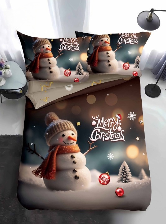 Lenjerie Craciun pentru 1 persoana Xmas V93 (Finet)