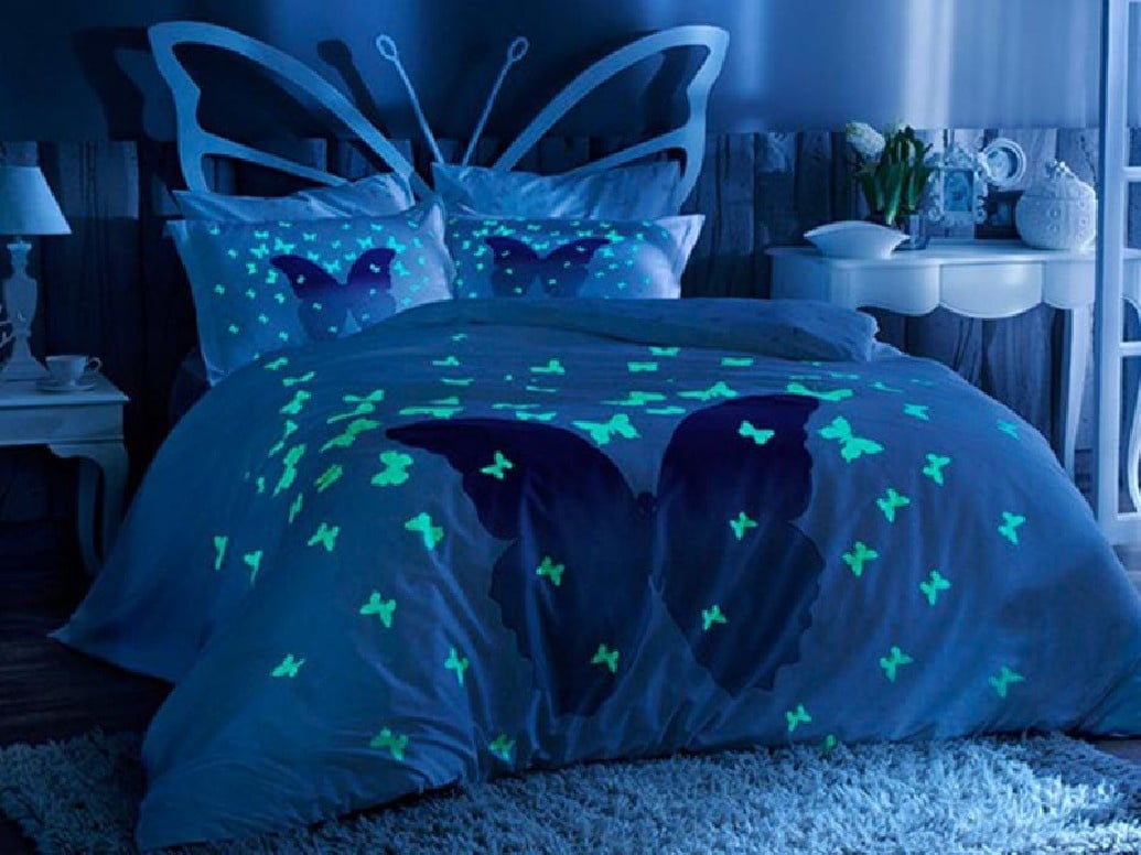 Lenjerie Fluorescenta Glow in the Dark (Satin Deluxe) - 1 | YEO