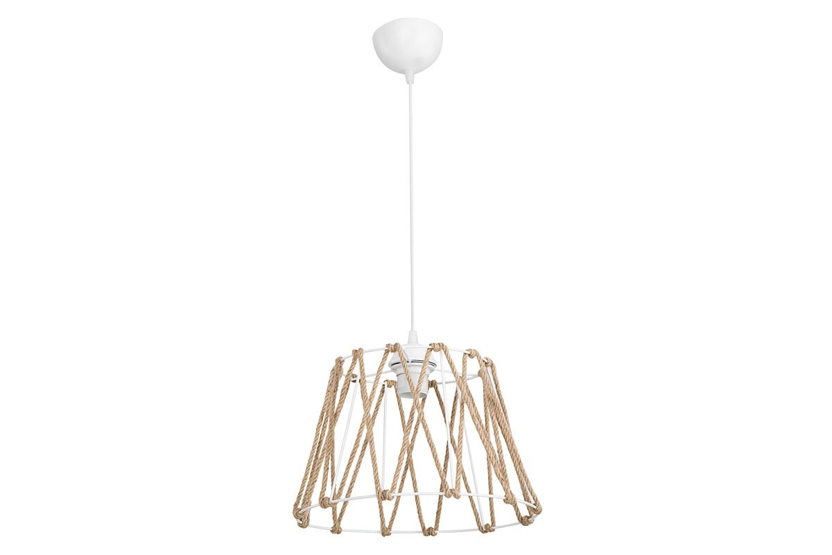 Lustra, Pako Word, PWL-1160, E27, Alb, 30 x 54 cm