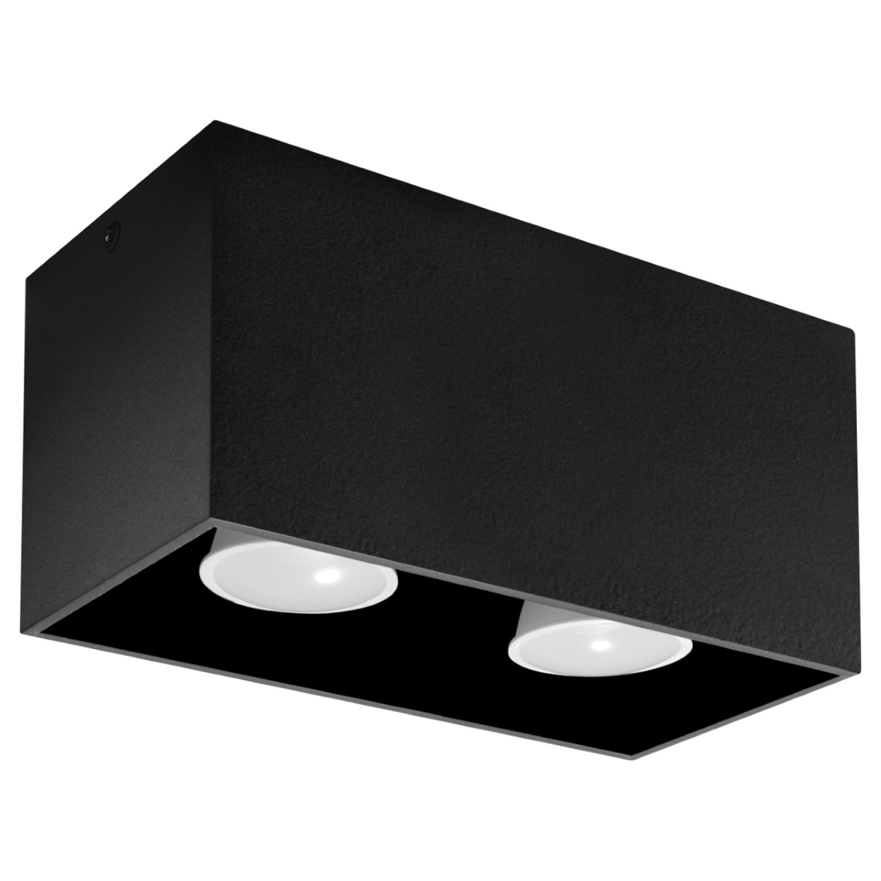Lustra Quad Negru 20x10x10 cm