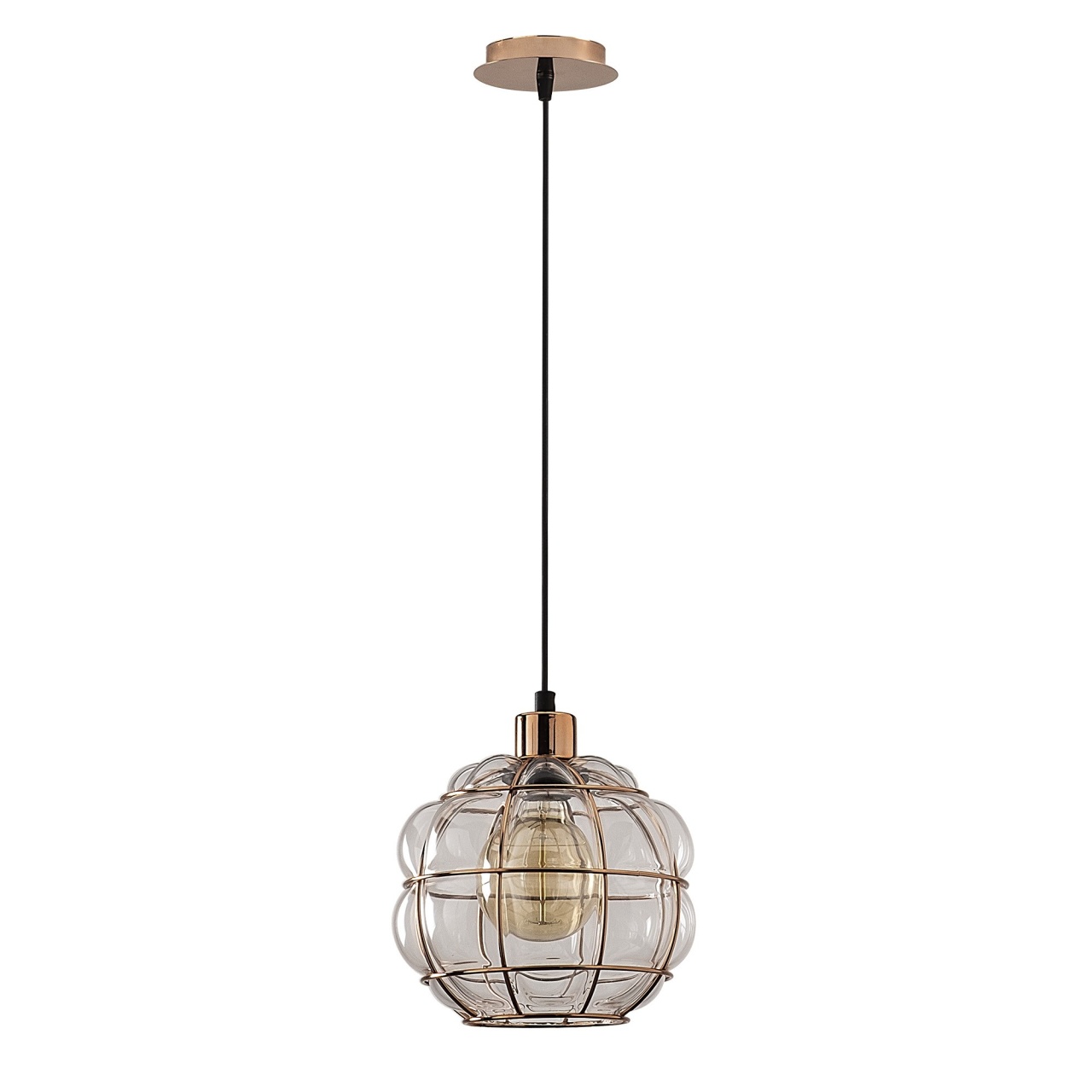 Lustra Safderun Cupru 23x23x111 cm - 4 | YEO