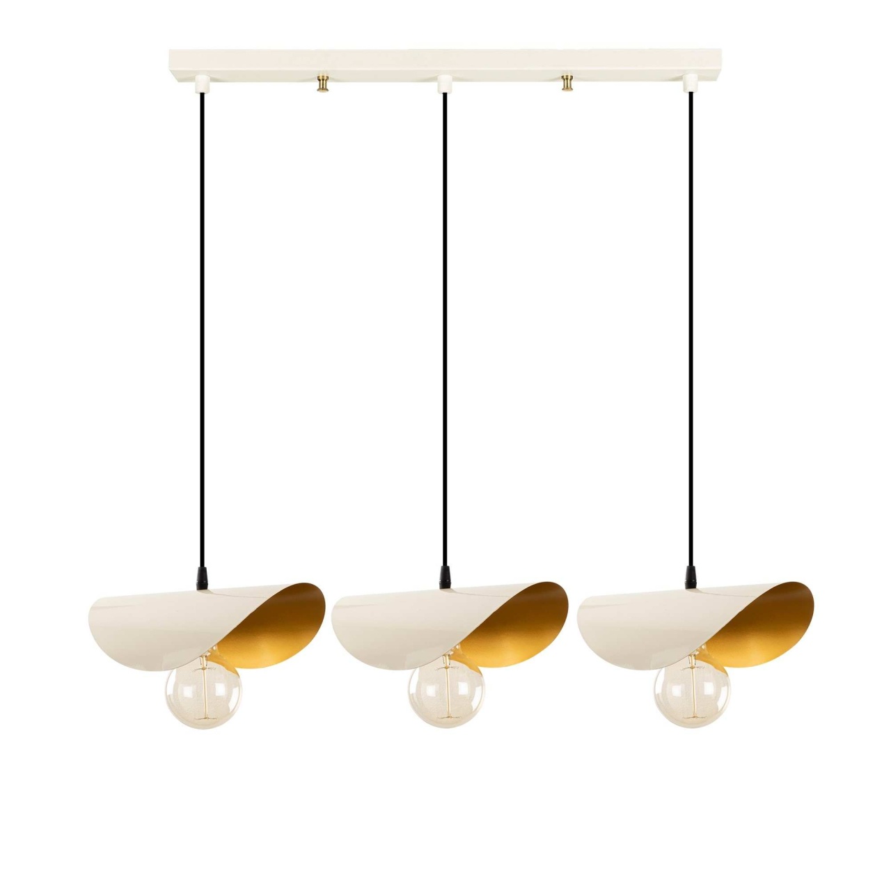 Lustra Sivani Alb 80x17x106 cm - 2 | YEO