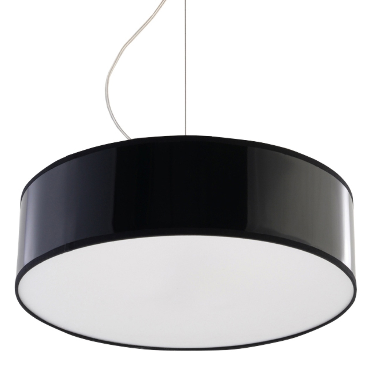 Lustra suspendata Arena Negru 35x35x111 cm