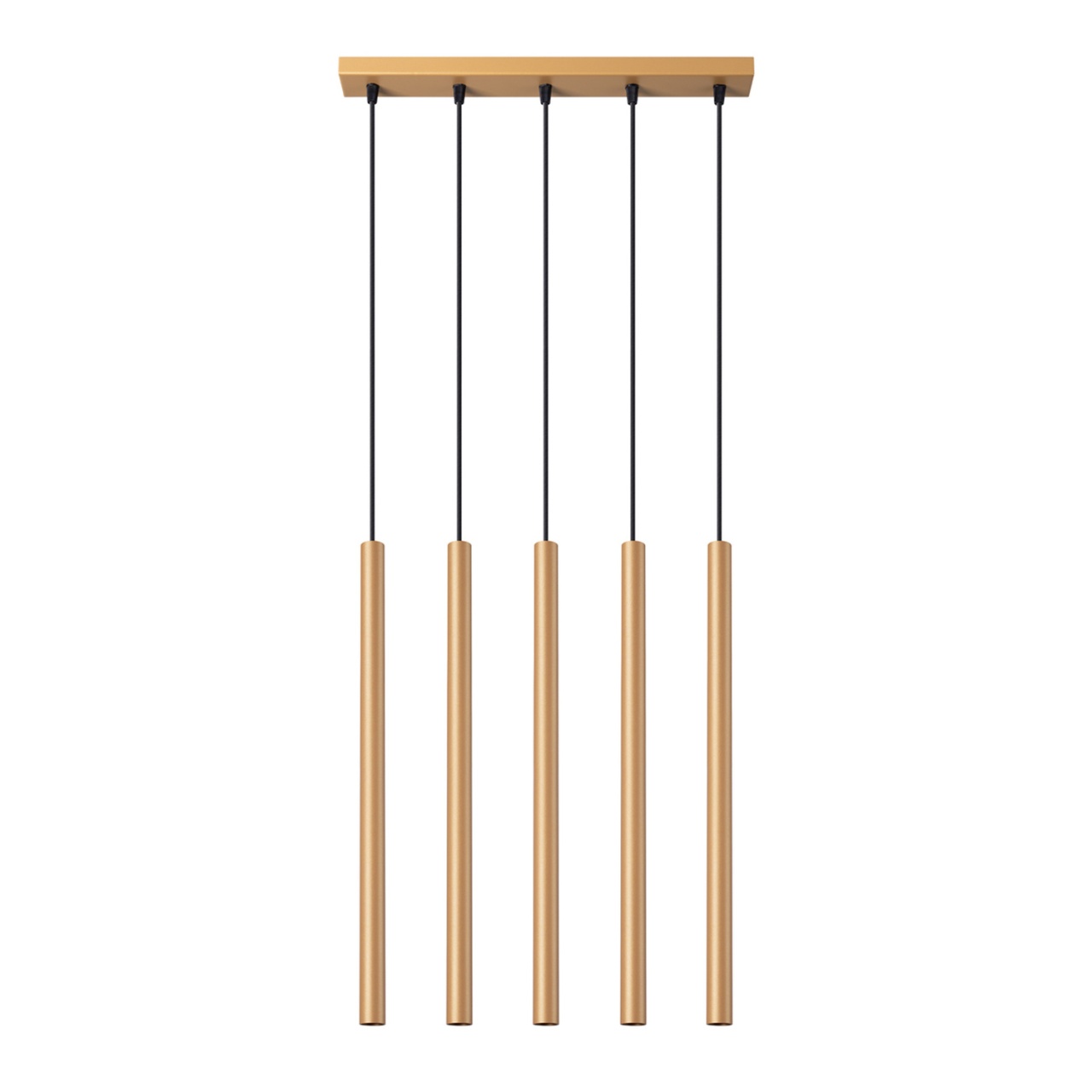 Lustra suspendata Pastelo Auriu 45x5x103 cm