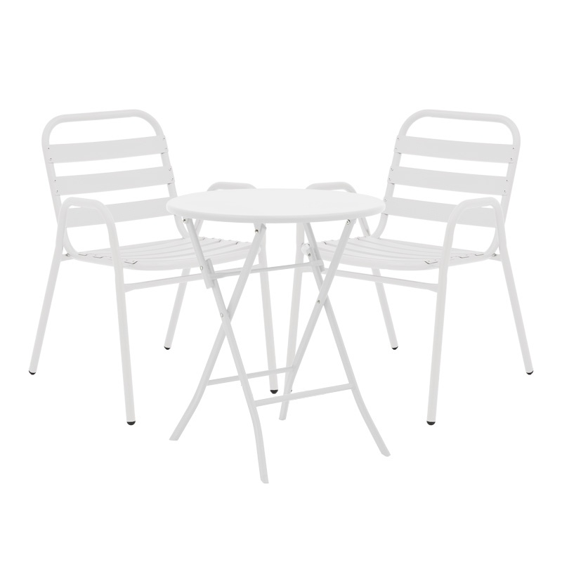 Masa dining Albero-Sussie, Pako World, Alb, 60x60x70 cm