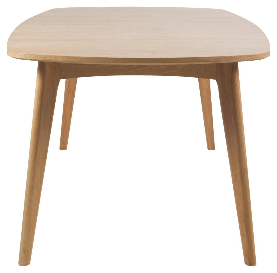 Masa dining Marte, Natural, 76x180x102 cm - Imagine 5