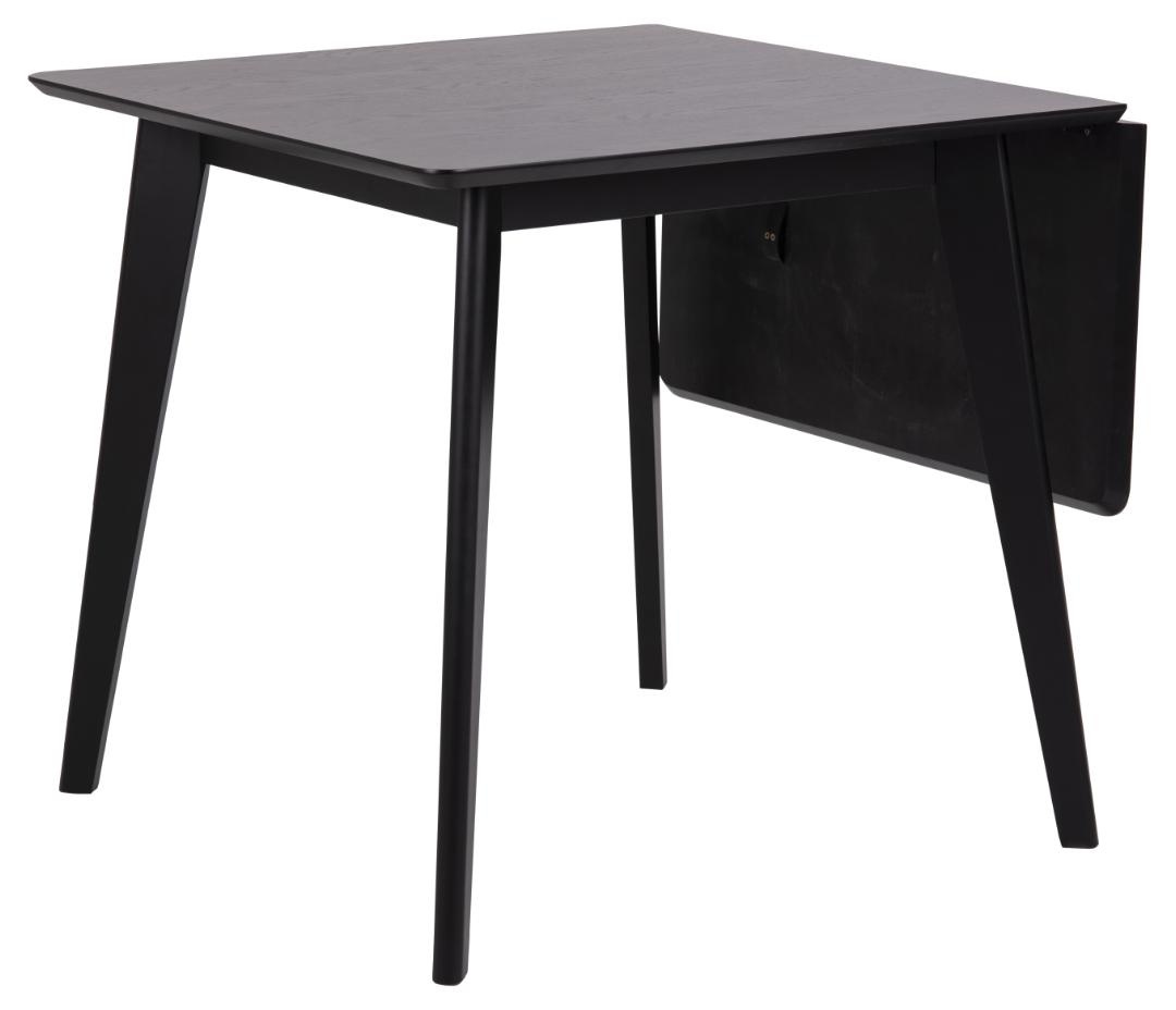 Masa dining Roxby, Negru, 76x120x80 cm - Imagine 6
