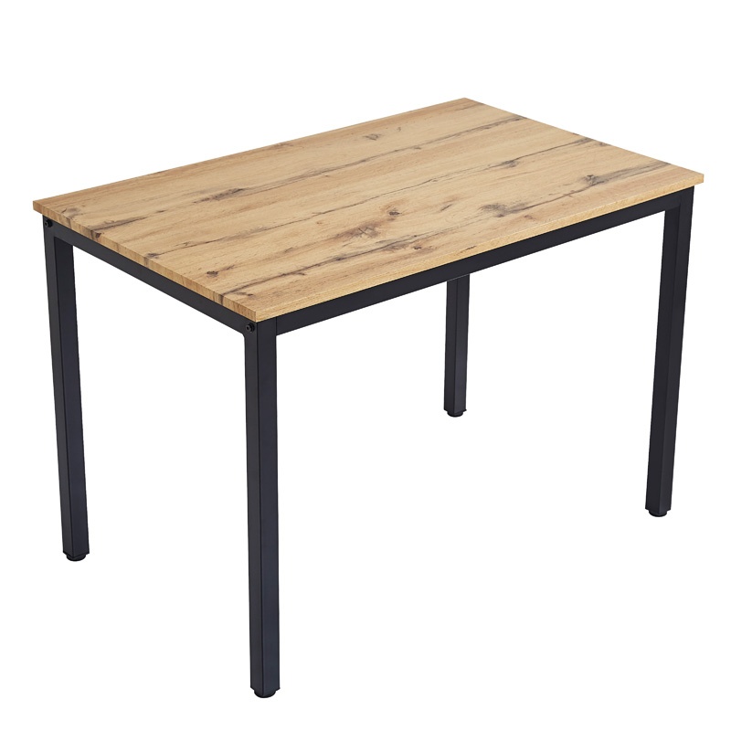 Masa dining Witte, Pako World, MDF, Sonoma cu picioare negre, 110x70x76 cm - 1 | YEO