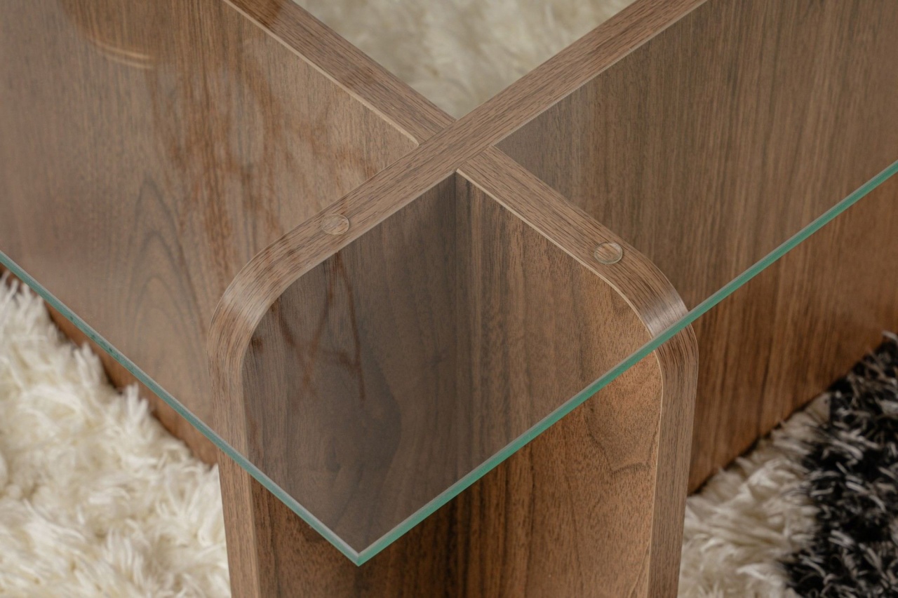 Masuta de cafea Flavio Nuc - 2 | YEO