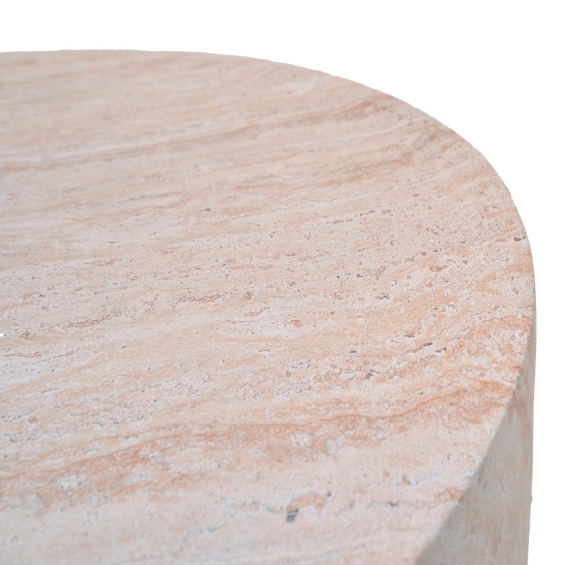 Masuta de cafea, Ingendo, Pako, Natural 90x90x33 cm - 3