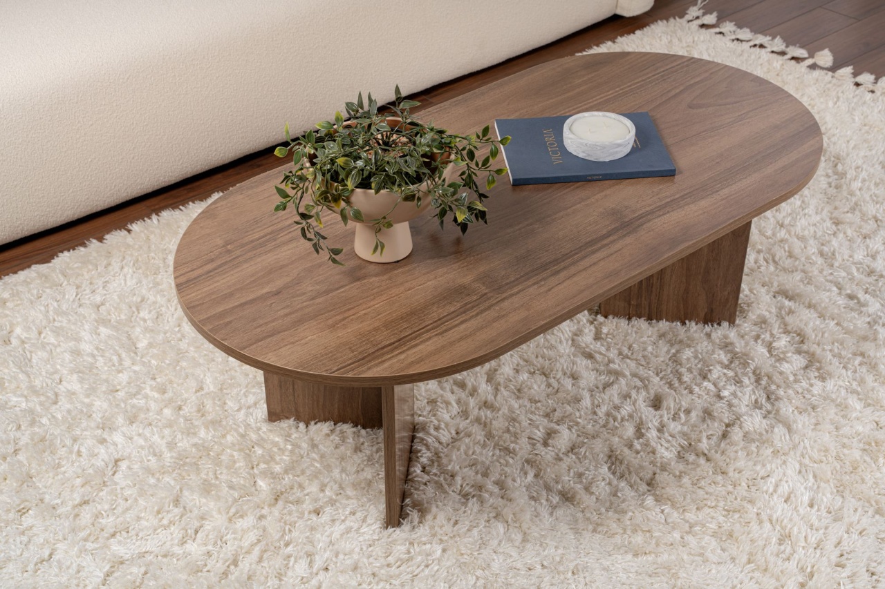Masuta de cafea Sable Nuc - 2 | YEO