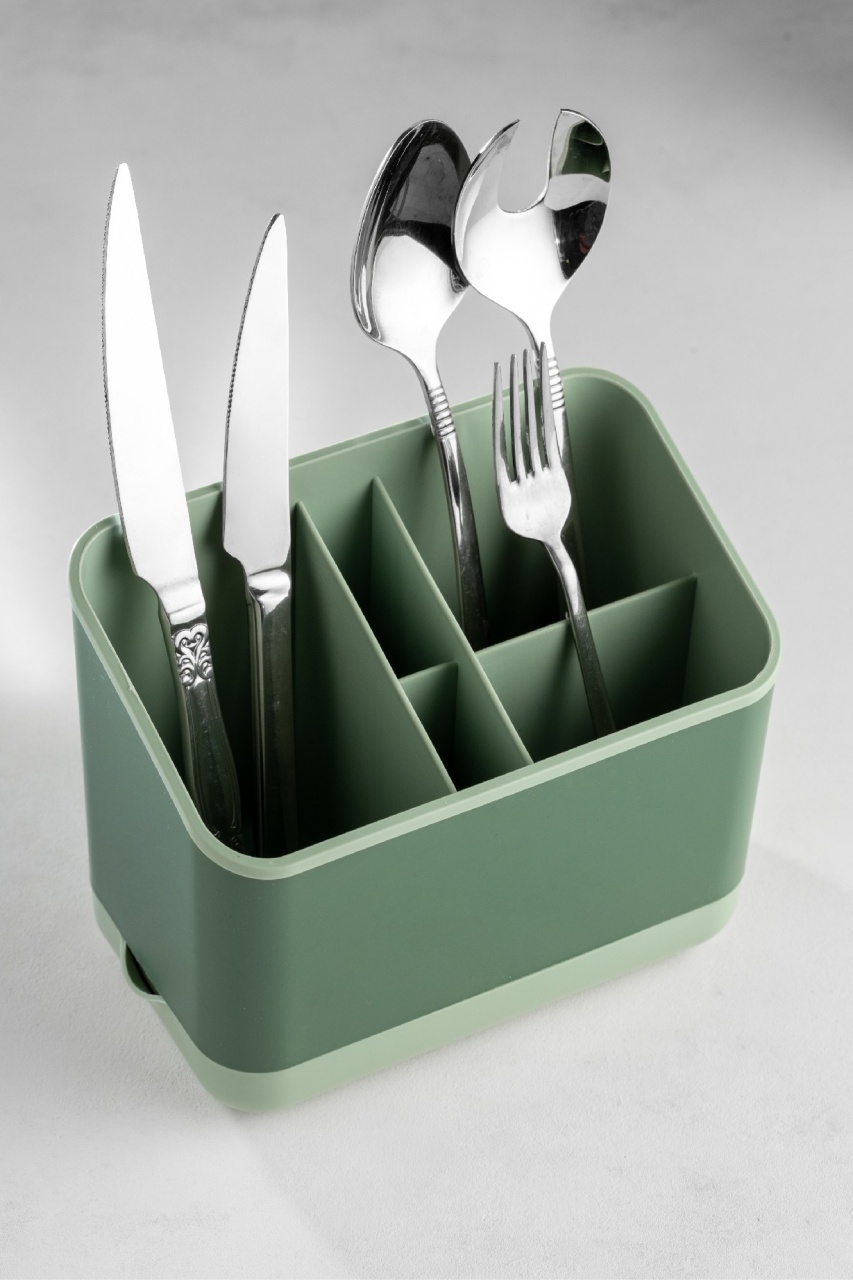 Organizator de bucatarie 2LIBNM-8052 Verde 16.5x10x14 cm