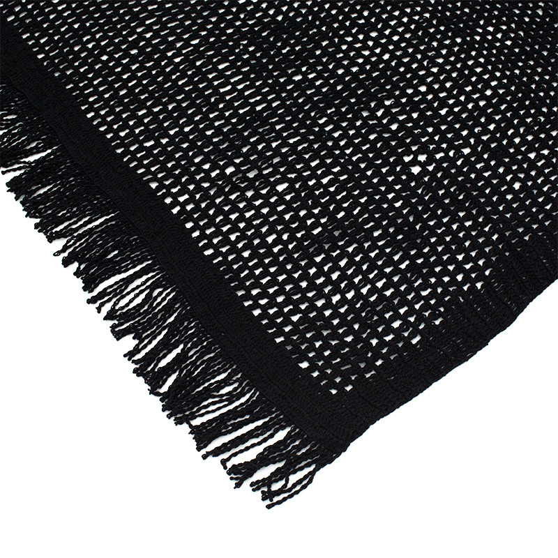Parasolar Roof macrame negru 4x4m - 2 | YEO