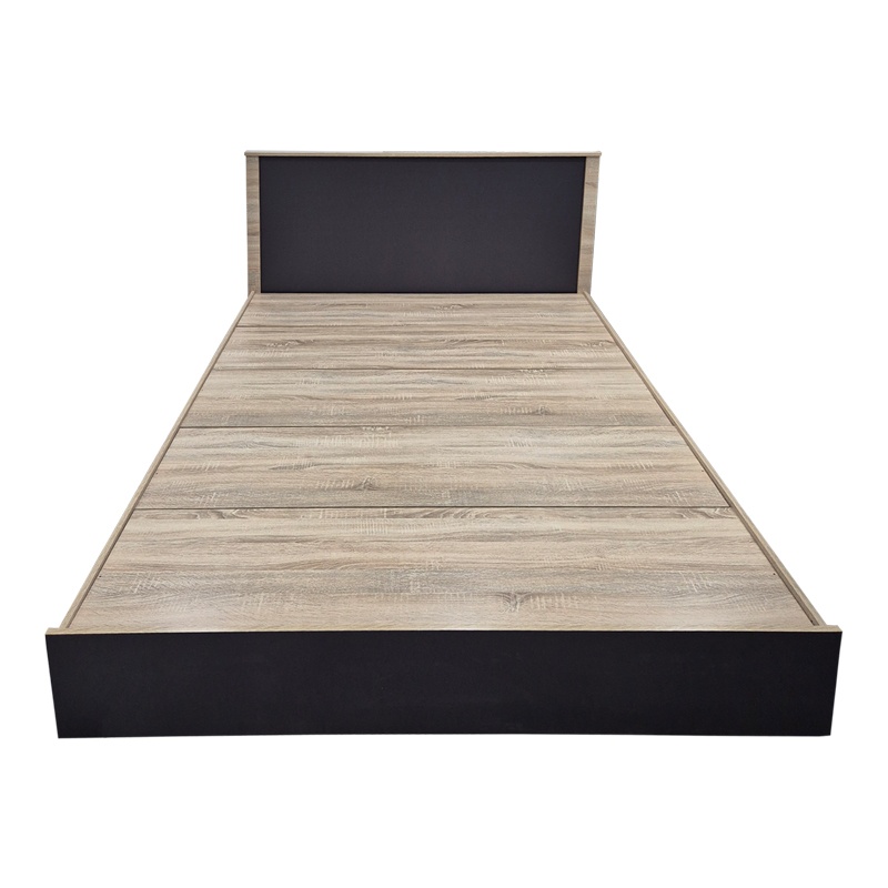 Pat cu saltea, Athos Sleepy, Pako, Antracit 170x206.5x96 cm - 4