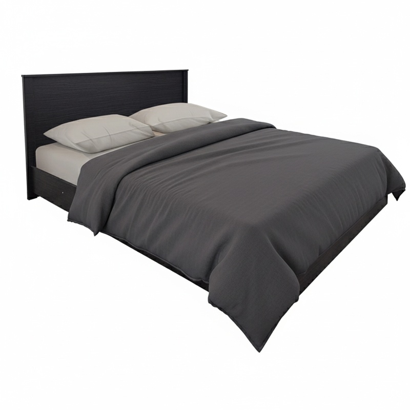 Pat cu saltea, Athos Sleepy, Pako, Wenge 170x206.5x96 cm - 2