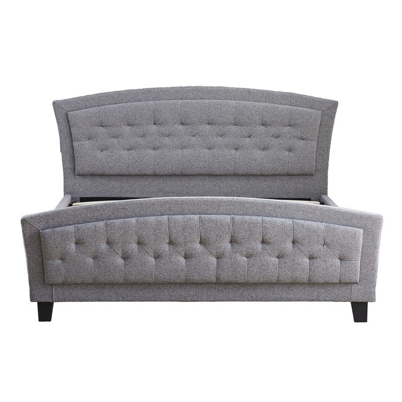 Pat dublu Camaro, Pako World, Textil, Gri, 160x200 cm - 2 | YEO
