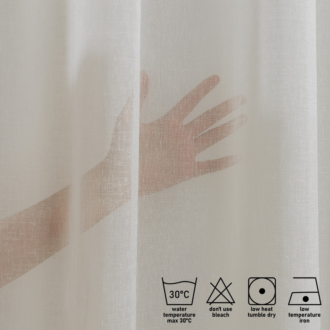 Perdea AS-10305 Bej 140x200 cm - 4 | YEO