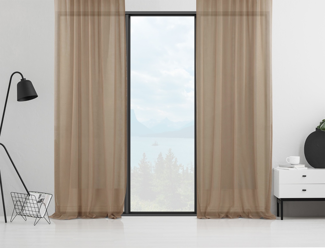 Perdea AS-10305 Maro 140x500 cm