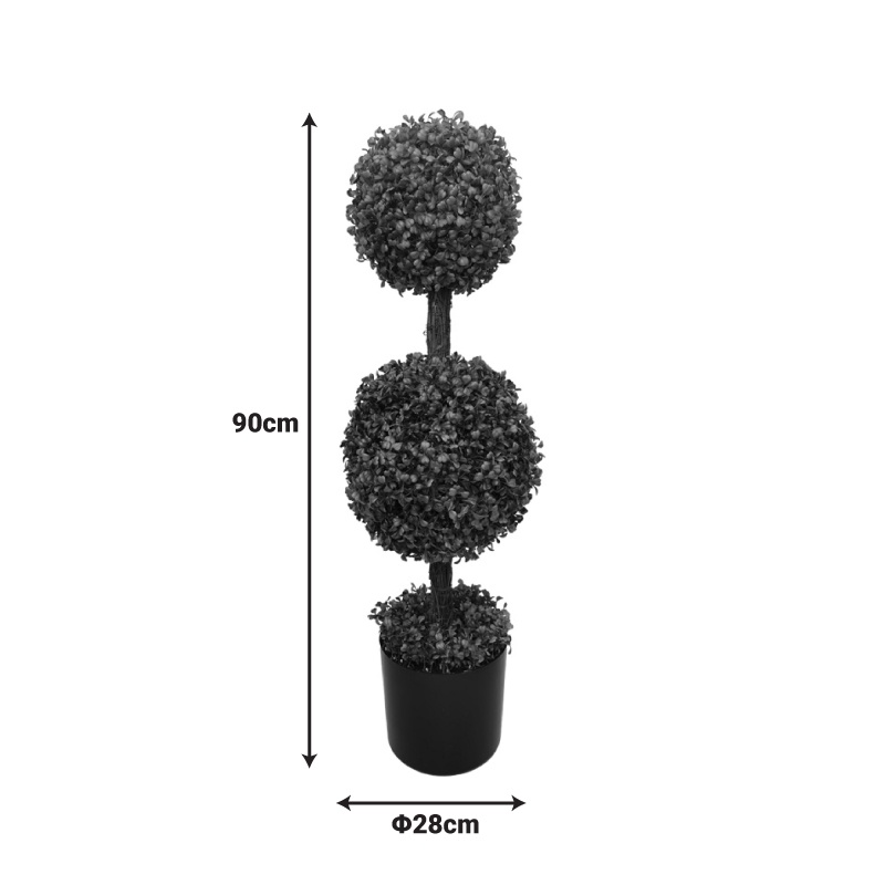 Planta decorativa Bolla IEI Verde 28x28x90 cm