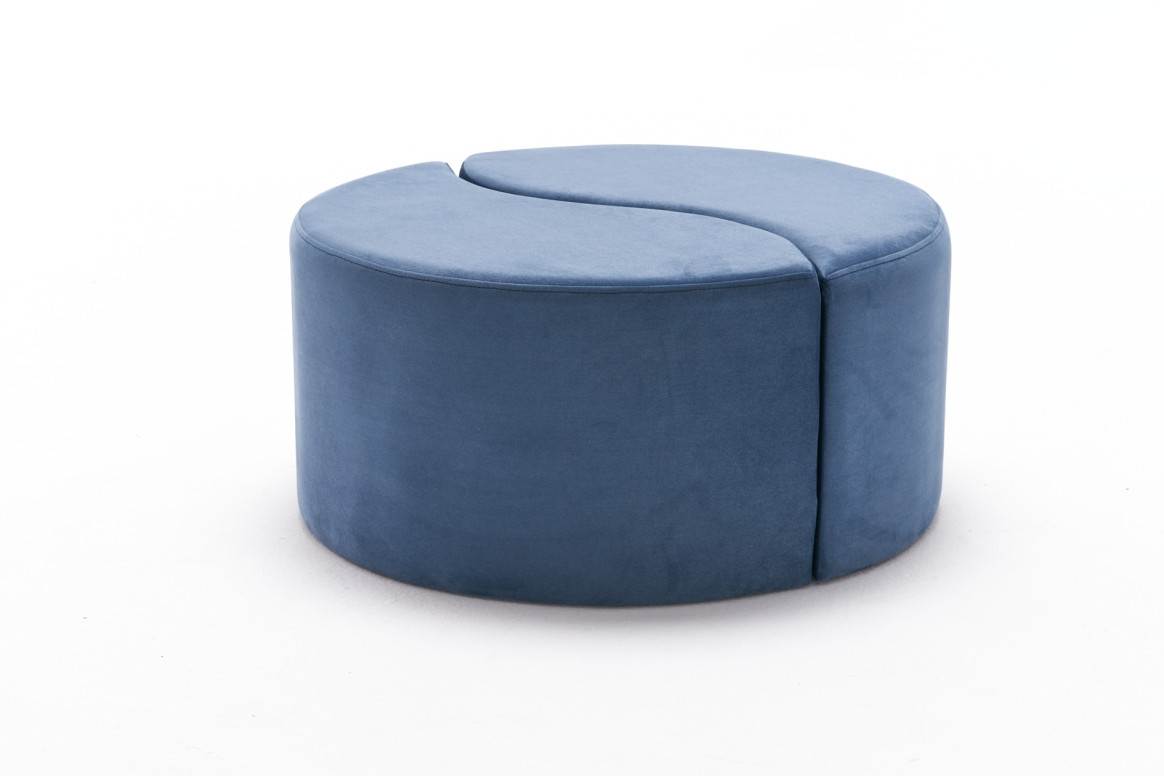 Pouf Alis, Albastru - 4 | YEO