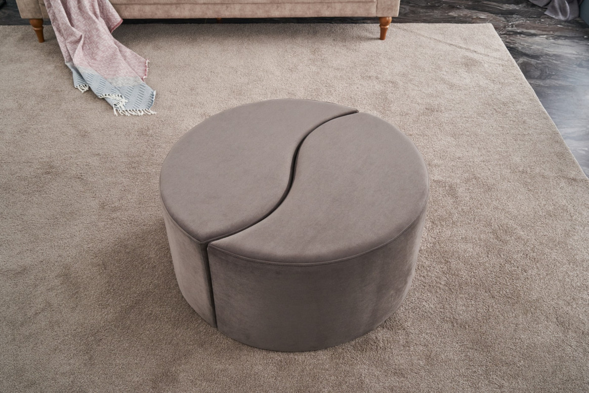 Pouf Alis, Mink - 1 | YEO