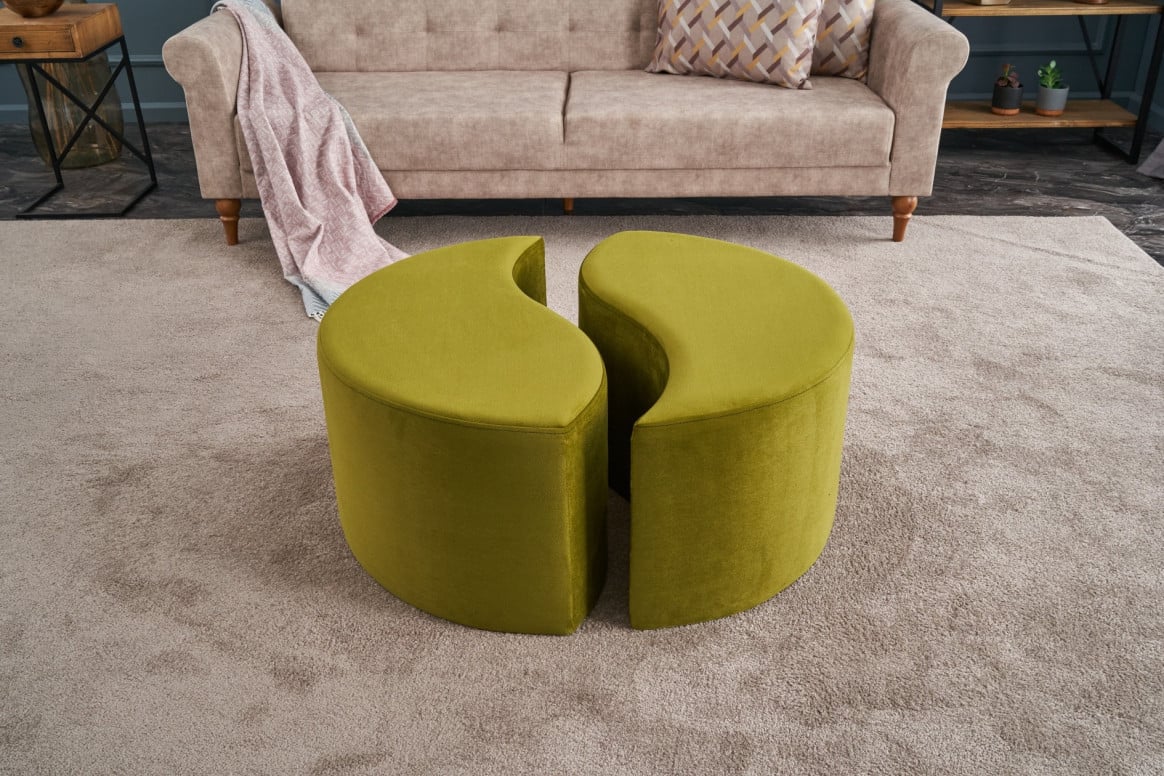 Pouf Alis, Verde - 2 | YEO