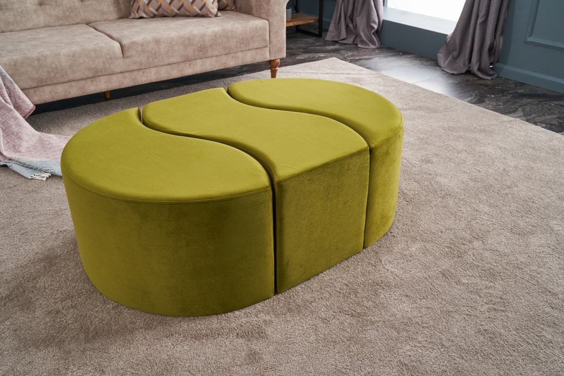 Pouf Alya, Verde - 1 | YEO