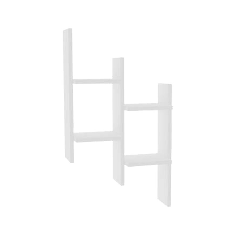 Raft de perete Tabal, Pako World, Alb, 49x14x85 cm