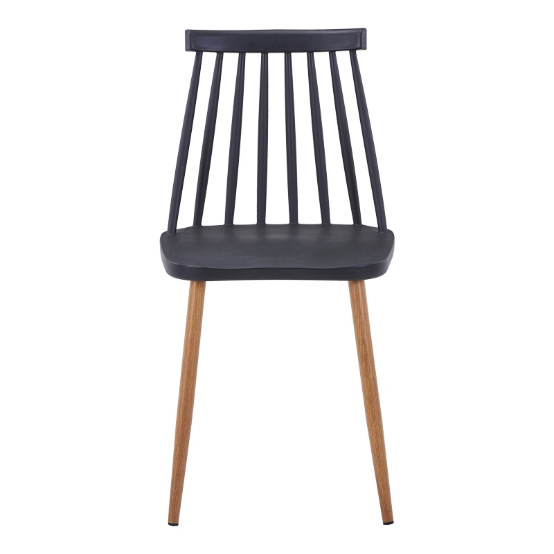 Scaun Aurora I, Pako World, PP, Negru-natural, 43x38x79 cm - 2 | YEO