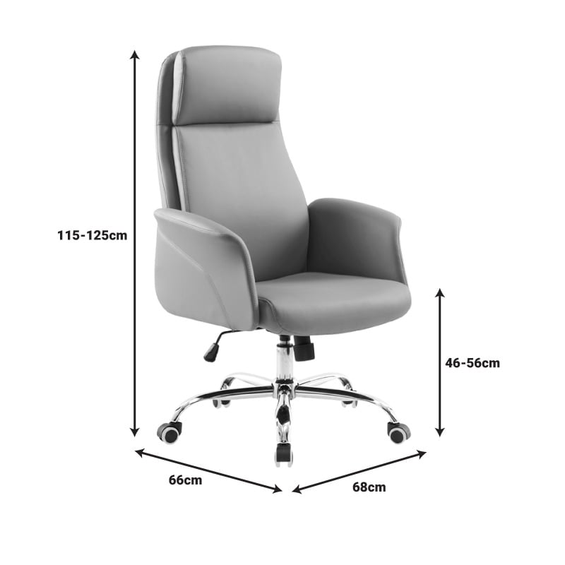 Scaun birou managerial Derjio Pako World Maro 68x66x115 cm