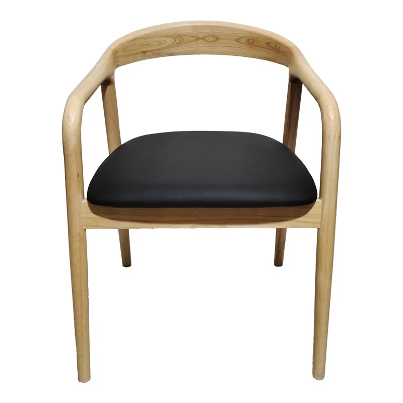 Scaun cu brate Hogie Natural 61x60x76 cm