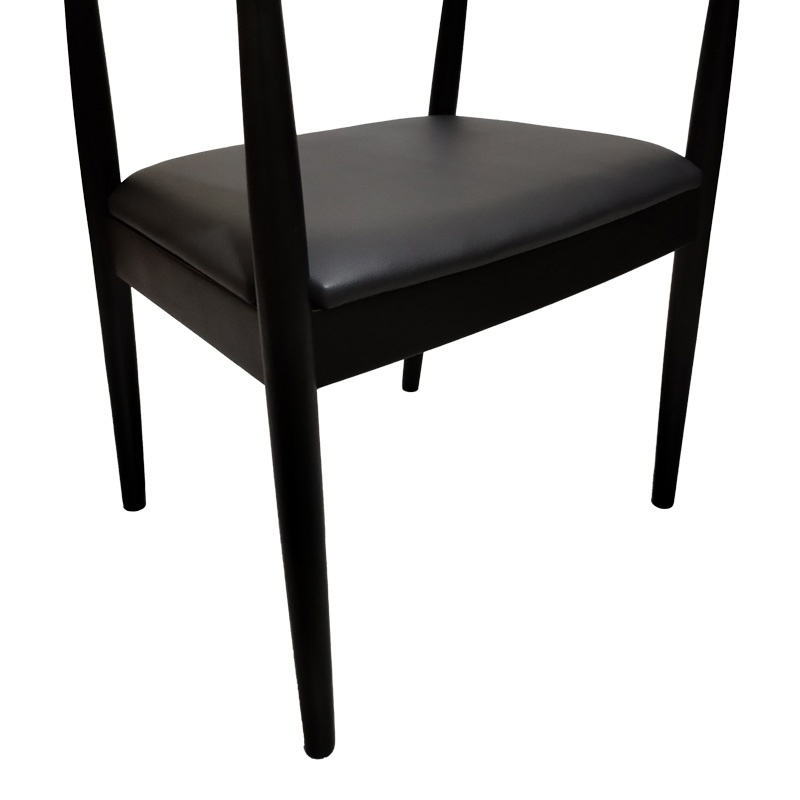 Scaun cu brate Joube Negru 59x48x73 cm
