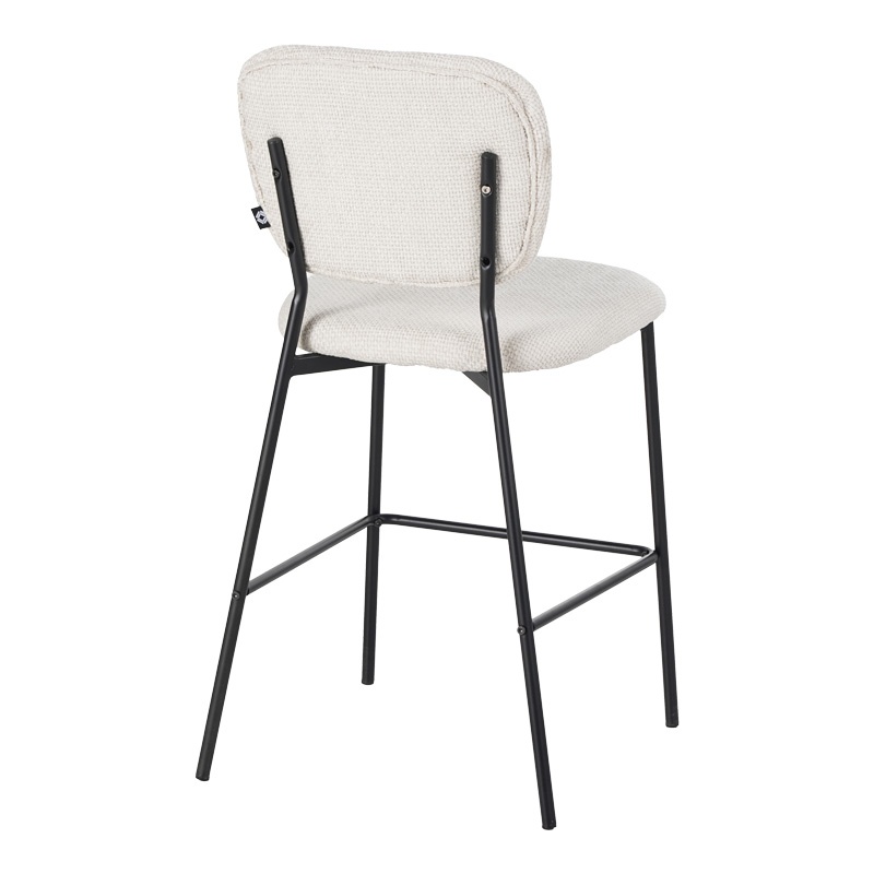 Scaun de bar Cathair, Pako World, Bej, 48x54x100 cm - 1 | YEO