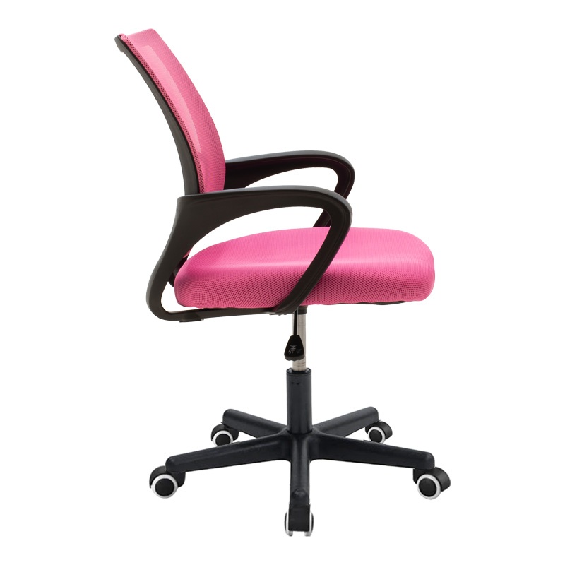 Scaun de birou Berto 2, Pako World, Roz-Negru, 60x48x85-95 cm - 2 | YEO