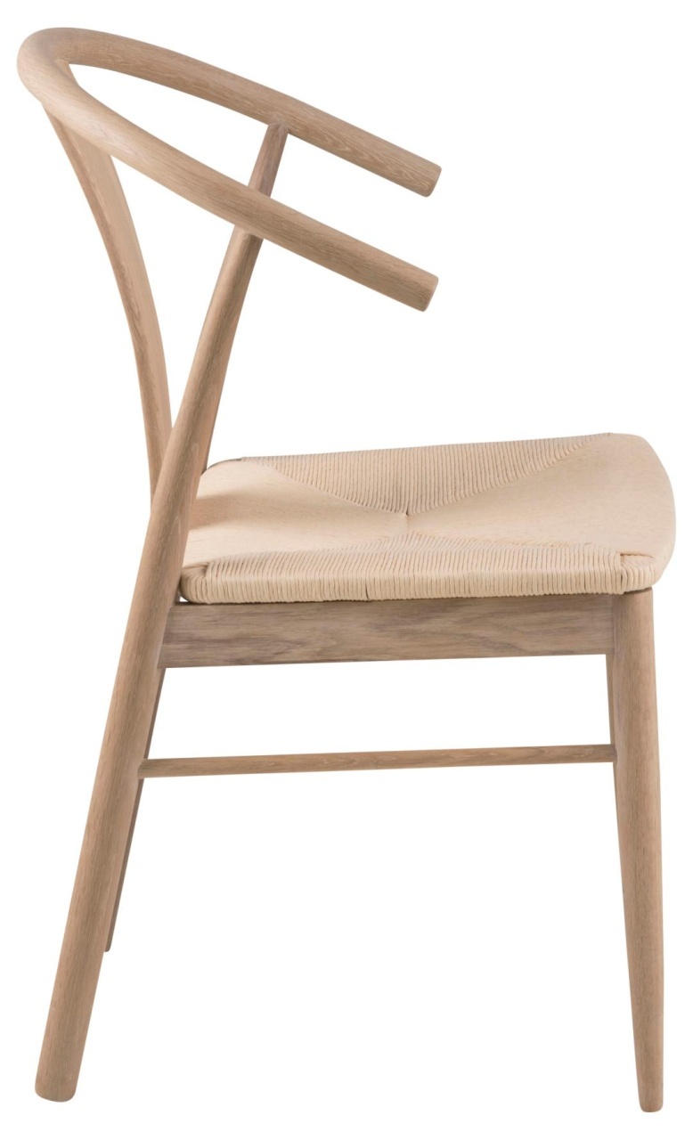 Scaun dining Janik, Alb, 83x54x54 cm - Imagine 8