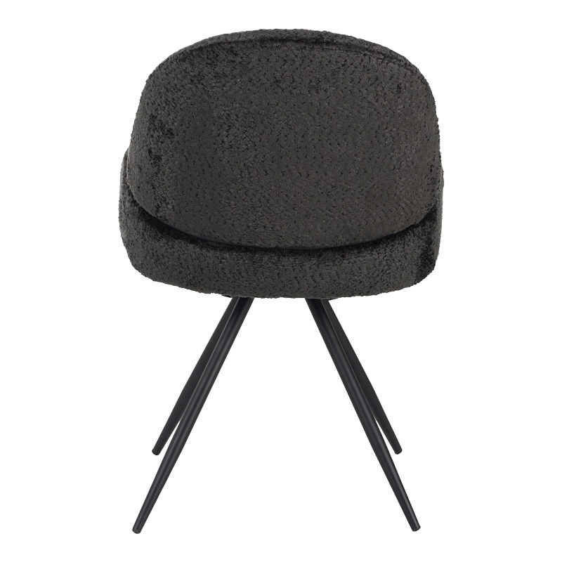 Scaun Morea, Pako World, Negru, 55x63x89 cm - 4 | YEO
