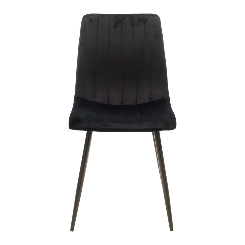 Scaun Noor, Pako World, Catifea, Negru, 44x53x86 cm - 3 | YEO